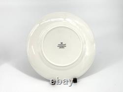 Set of (12) Wedgwood Runnymede Blue 8.125 Bone China Salad Plates England