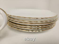 Set of 12 vintage crown Stafford shire bone china England tea set