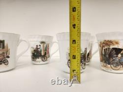 Set of 12 vintage crown Stafford shire bone china England tea set