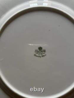 Set of 2 Coalport Country Ware Bone China Dinner Plates Cottage England