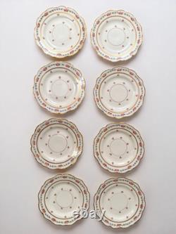 Set of 39 Pc Vtg Cauldon England Fine China Floral Rose Gold Rim Dinnerware 3616 Set of 39 Pc Vtg Cauldon England Fine China Floral Rose Gold Rim Dinnerware 3616