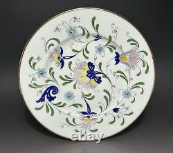 Set of 4 Coalport Bone China Pageant Pattern Luncheon Plates Made In England