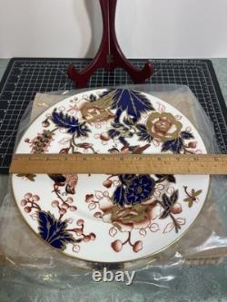 Set of 4 Coalport Hong Kong Dinner Plates Fine Bone China England withOriginal Box