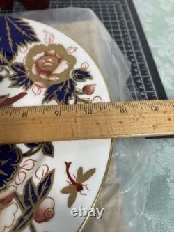Set of 4 Coalport Hong Kong Dinner Plates Fine Bone China England withOriginal Box