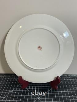Set of 4 Coalport Hong Kong Dinner Plates Fine Bone China England withOriginal Box