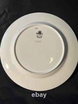 Set of 4 Crown Staffordshire Gold Gilt Plates Stern Bros NY 8-3/4