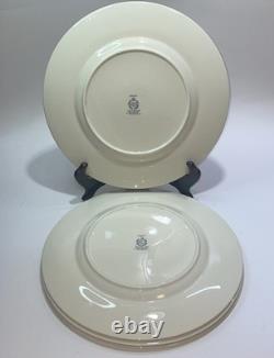 Set of 4 Minton Bone China CONSORT Dinner Plates 10.5 England