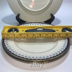 Set of 4 Minton Bone China CONSORT Dinner Plates 10.5 England