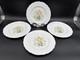 Set of 4 Spode FRUIT England Bone China Lunch Plates 9 1/4