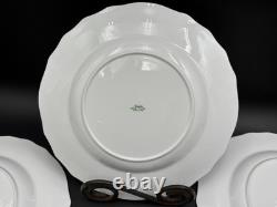 Set of 4 Spode FRUIT England Bone China Lunch Plates 9 1/4