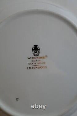 Set of 4 Wedgwood Bone China England Charnwood 3984 Rimmed Soup Bowls