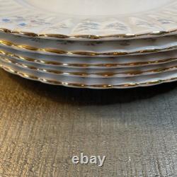 Set of 5 Dinner Plates Royal Albert Memory Lane Bone China England 10 In
