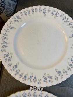 Set of 5 Dinner Plates Royal Albert Memory Lane Bone China England 10 In