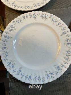 Set of 5 Dinner Plates Royal Albert Memory Lane Bone China England 10 In