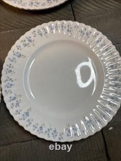 Set of 5 Dinner Plates Royal Albert Memory Lane Bone China England 10 In