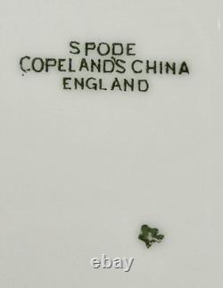 Set of 5 Spode Copeland's China England Cream & Gold Trim Dinner Plates 10 5/8