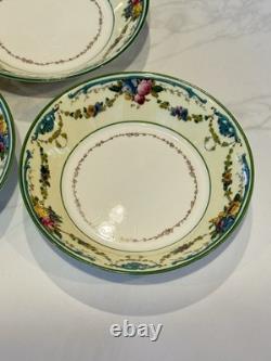 Set of 5 Wedgwood Grosvenor Bone China Berry Bowls / Fruit Bowls W697