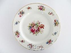 Set of 6, Hammersley & Co England Bone China Minuet Luncheon Plates, Vintages
