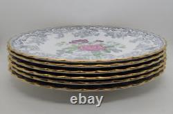 Set of 6 Vintage SPODE China Dove Dinner Plates, 10 5/8England, Excellent