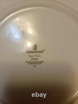 Set of 6 Wedgwood Bone China INDIA Salad / Dessert Plates Made in England