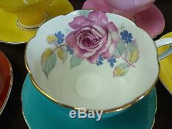 Set of 8 Paragon Fine Bone China Tea Cup sand Saucers, Made in England