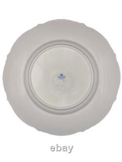 Set of 8 Rare Coalport Bone China 24K Gold Dinner Plates England