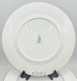 Set of 8 Royal Doulton AMULET 10.5 Dinner Plates Fine Bone China England RARE