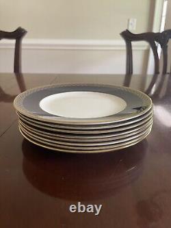 Set of 8 Waterford Fine Bone China Salad Plate POWERSCOURT Made in England