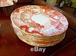 Set of Royal Crown Derby Aves England China 37 Pieces