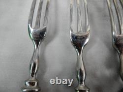 Set of Six Royal Crown Derby Old Imari Fruit Forks Bone China England Set of Six Royal Crown Derby Old Imari Fruit Forks Bone China England