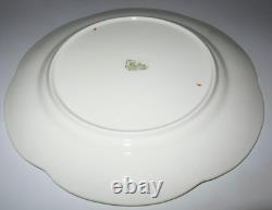 Shelley Bone China, England, Green Polka Dot, Dessert, Cup & Saucer Cake Set