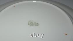 Shelley Bone China, England, Green Polka Dot, Dessert, Cup & Saucer Cake Set