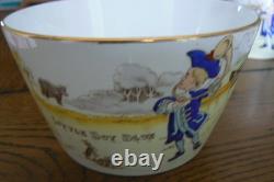 Shelley China England Little Boy Blue Set Cup Bowl Plate Pitcher Late Foley