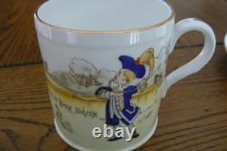 Shelley China England Little Boy Blue Set Cup Bowl Plate Pitcher Late Foley