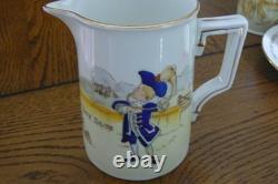 Shelley China England Little Boy Blue Set Cup Bowl Plate Pitcher Late Foley
