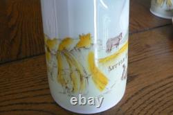 Shelley China England Little Boy Blue Set Cup Bowl Plate Pitcher Late Foley