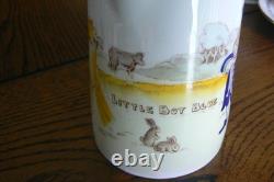 Shelley China England Little Boy Blue Set Cup Bowl Plate Pitcher Late Foley