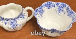 Shelley England Dainty Blue Bone China tea set 23 pieces in very good condition