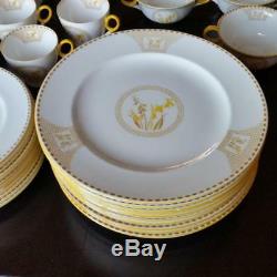 Shelley Fine Bone China England Set Lot Dinner Plate Teacup Saucer 795072 12358
