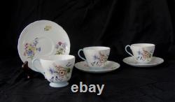 Shelley Fine Bone China Wildflowers Tea Set, England