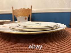 Spode Astor 6 6 Piece Place Setting Bone China England Rare Discontinued Set
