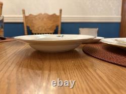 Spode Astor 6 6 Piece Place Setting Bone China England Rare Discontinued Set