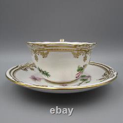 Spode Bone China STAFFORD FLOWERS Cup & Saucer Sets Set of Four England