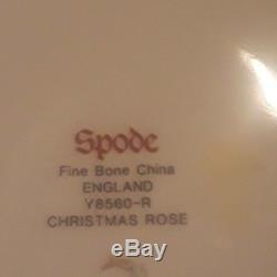 Spode CHRISTMAS ROSE Bone China 5 Piece Setting ENGLAND! Dinner, etc