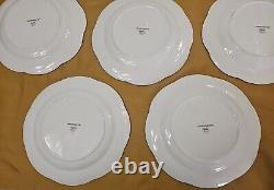 Spode Complments Luncheon Plates Set Of 8 Fine Bone China England