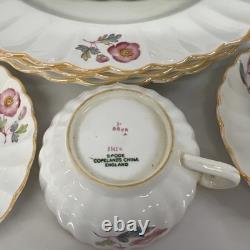 Spode Copelands IRIS China England 4 Dinner, 4 Bread, 4 Salad, 4 Tea Cups/saucer