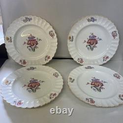 Spode Copelands IRIS China England 4 Dinner, 4 Bread, 4 Salad, 4 Tea Cups/saucer