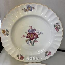 Spode Copelands IRIS China England 4 Dinner, 4 Bread, 4 Salad, 4 Tea Cups/saucer