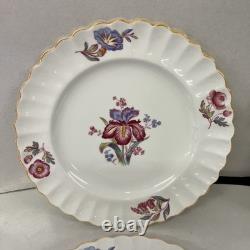 Spode Copelands IRIS China England 4 Dinner, 4 Bread, 4 Salad, 4 Tea Cups/saucer
