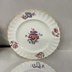 Spode Copelands IRIS China England 4 Dinner, 4 Bread, 4 Salad, 4 Tea Cups/saucer